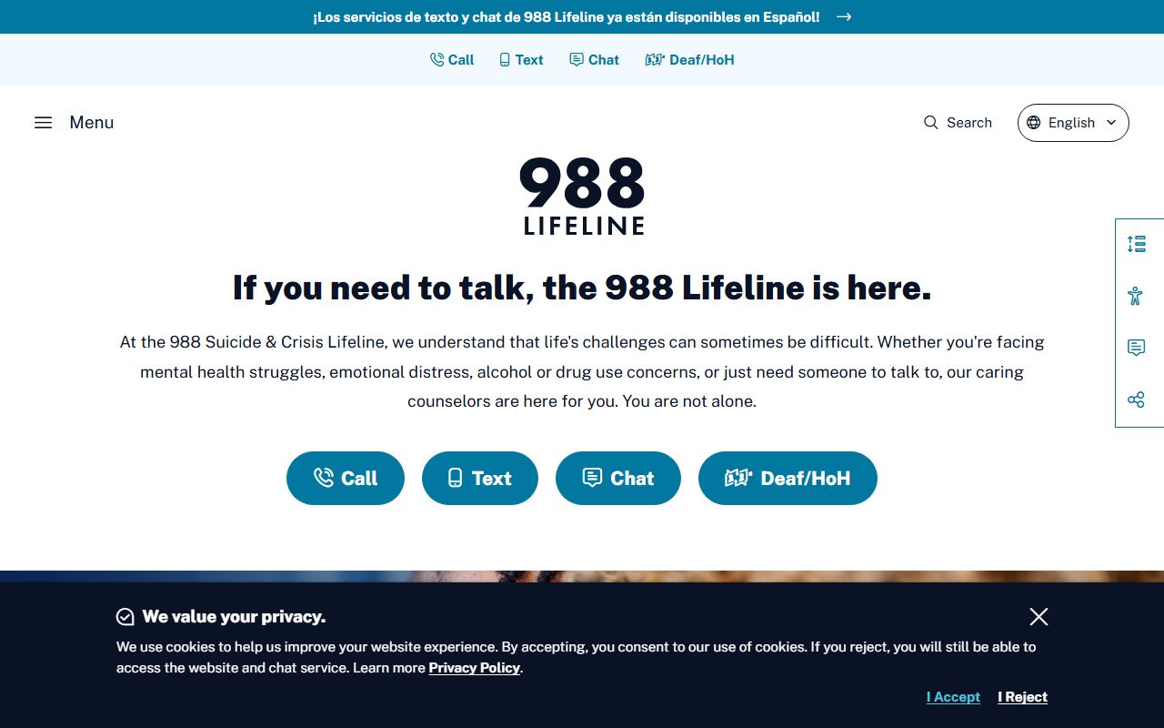 Huntersville 988 Suicide and Crisis Lifeline short code resource